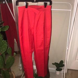 Red pants